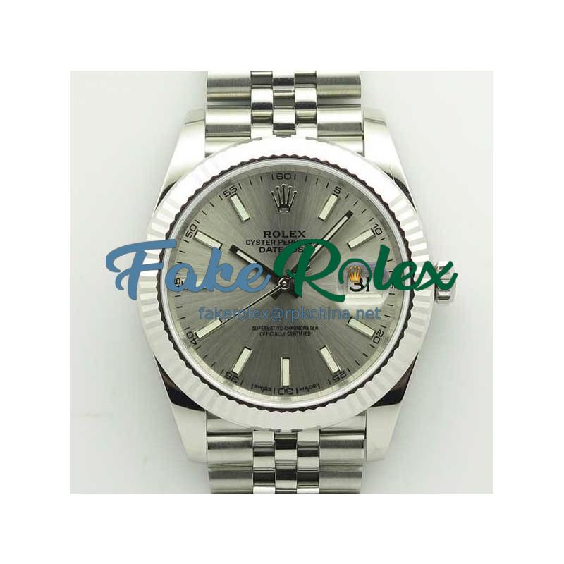 Replica Rolex Datejust II 126334 41MM N Stainless Steel Black Dial Swiss 3235