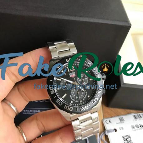 Replica Tag Heuer Formula 1 Chronograph 200M CAZ1010.BA0842 N Stainless Steel Black Dial Swiss Ronda Quartz