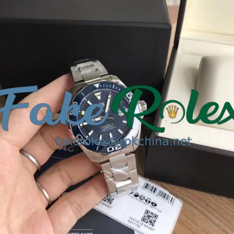 Replica Tag Heuer Aquaracer Calibre 5 WAY201B.BA0927 N Stainless Steel Blue Dial Swiss SW200