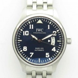 Replica IWC Pilot Mark XVII Le Petit Prince IW327014 MK Stainless Steel Blue Dial Swiss 2892