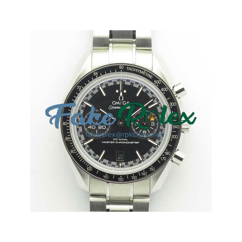 Replica Omega Speedmaster Racing Master Chronograph 44.25MM 329.30.44.51.01.001 OM Stainless Steel Black Dial Swiss 9900