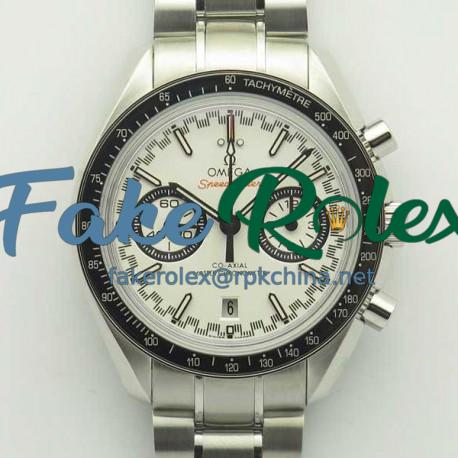 Replica Omega Speedmaster Racing Master Chronograph 44.25MM 329.30.44.51.04.001 OM Stainless Steel White Dial Swiss 9900