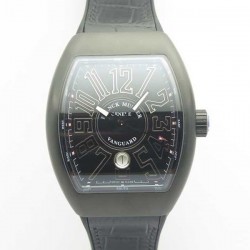 Replica Franck Muller Vanguard V45 TF PVD Black Dial Swiss 2892-2