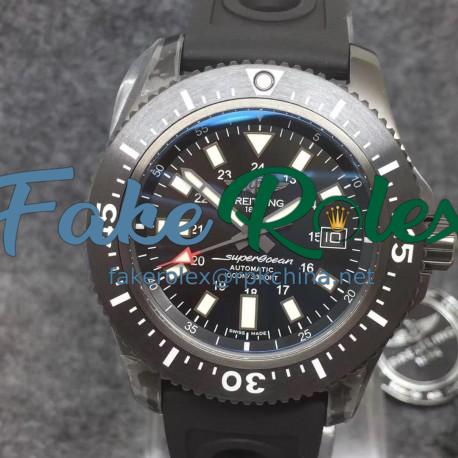 Replica Breitling Superocean II 44MM M1739313/BE92/227S/M20SS.1 GF PVD Black Dial Swiss 2824-2