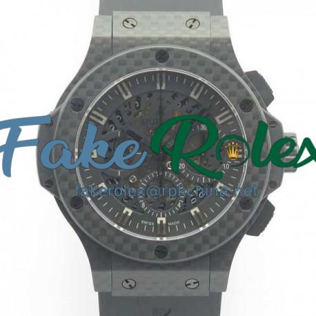 Replica Hublot Big Bang 44MM Full Carbon Fiber 3A Carbon Fiber Skeleton Dial Swiss HUB4100