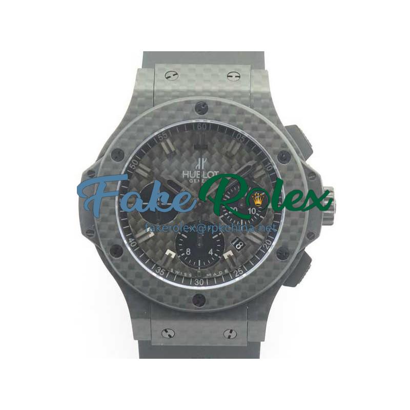 Replica Hublot Big Bang 44MM Full Carbon Fiber 3A Carbon Fiber Carbon Fiber Dial Swiss HUB4100