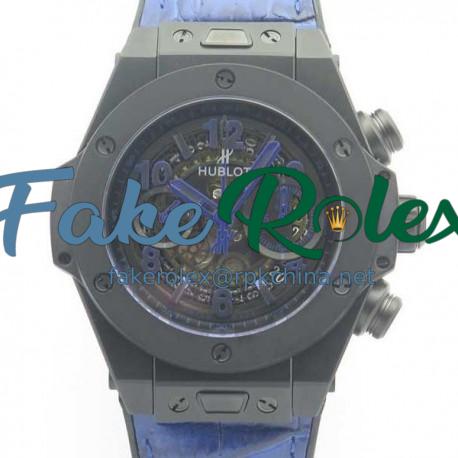 Replica Hublot Big Bang Unico Black Magic 411.CI.1170.RX 3A Ceramic Skeleton Dial Swiss HUB1242