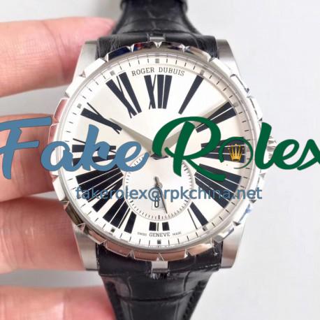 Replica Roger Dubuis Excalibur 42MM Automatic RDDBEX0536 RD Stainless Steel Silver Dial Swiss RD830