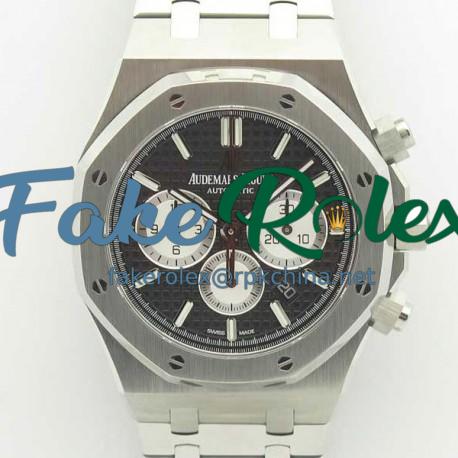 Replica Audemars Piguet Royal Oak Chronograph 26331 OM Stainless Steel Black Dial Swiss 7750