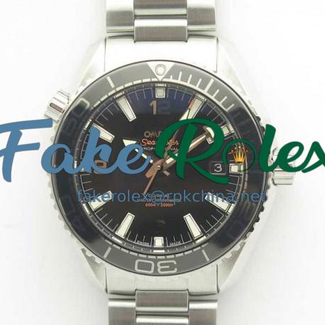 Replica Omega Seamaster Planet Ocean 600M 43.5MM 215.30.44.21.01.001 OM V2 Stainless Steel Black Dial Swiss 8900