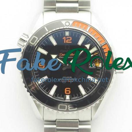 Replica Omega Seamaster Planet Ocean 600M 43.5MM 215.30.44.21.01.002 OM V2 Stainless Steel Black Dial Swiss 8900