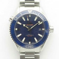 Replica Omega Seamaster Planet Ocean 600M 43.5MM 215.30.44.21.03.001 OM V2 Stainless Steel Blue Dial Swiss 8900