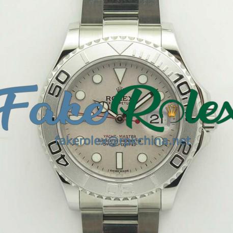 Replica Rolex Yacht-Master 40 116622 GM Stainless Steel 904L Grey Dial Swiss 2836-2