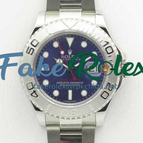 Replica Rolex Yacht-Master 40 116622 GM Stainless Steel 904L Blue Dial Swiss 2836-2