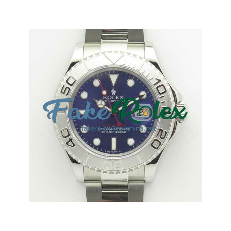 Replica Rolex Yacht-Master 40 116622 GM Stainless Steel 904L Blue Dial Swiss 2836-2