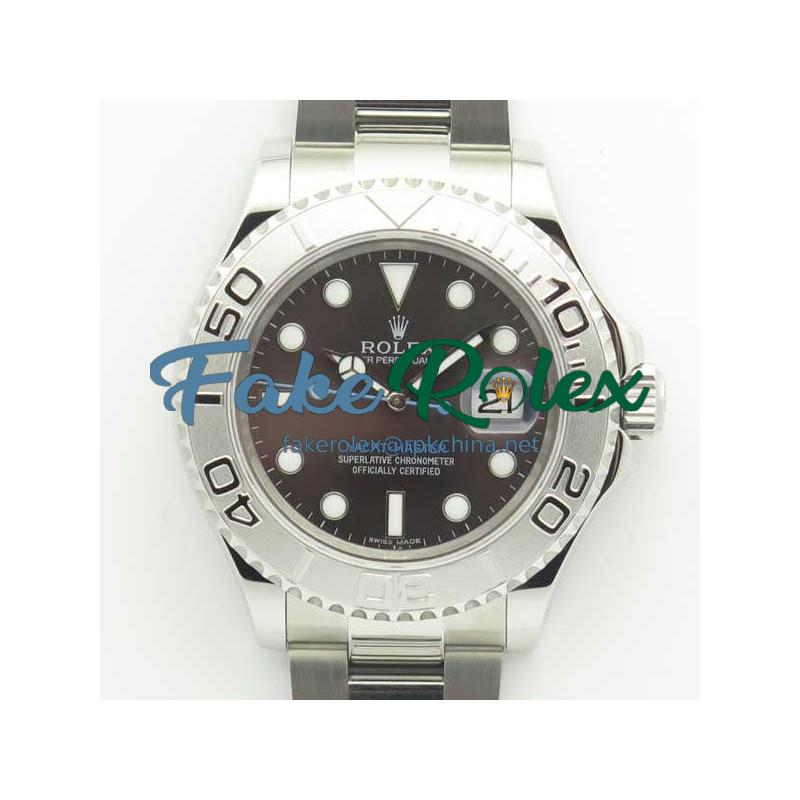 Replica Rolex Yacht-Master 40 116622 GM Stainless Steel 904L Black Dial Swiss 2836-2