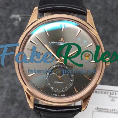 Replica Jaeger-LeCoultre Master Ultra Thin Moon 1362520 ZF Rose Gold Anthracite Dial Swiss JLC 925