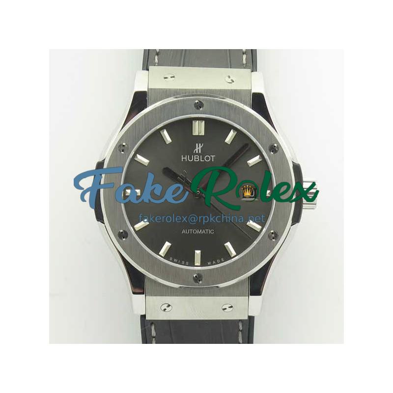 Replica Hublot Classic Fusion Racing Grey Titanium 42MM 511.NX.7071.LR F16 Titanium Grey Dial Swiss 2892