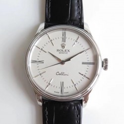 Replica Rolex Cellini 50509 MK V4 Stainless Steel White Dial Swiss 3132