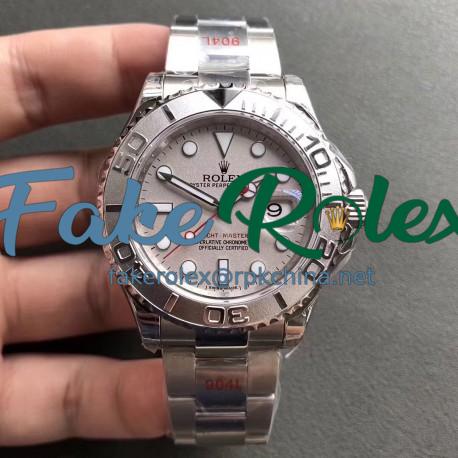 Replica Rolex Yacht-Master 40 116622 GM Stainless Steel 904L Grey Dial Swiss 3135