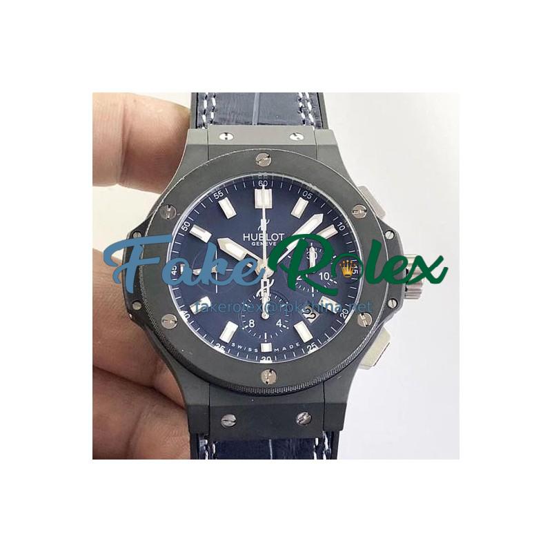 Replica Hublot Big Bang Ceramic Blue 301.CI.7170.LR HBB V6  Ceramic Blue Dial Swiss HUB4100