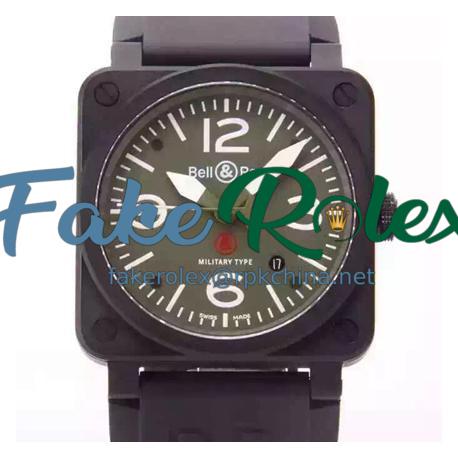 Replica Bell & Ross BR 03 92 Ceramic Black Dial M9015