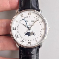 Blancpain Villeret 6654A-1127-55B OM V2 Stainless Steel White Dial Swiss 6654