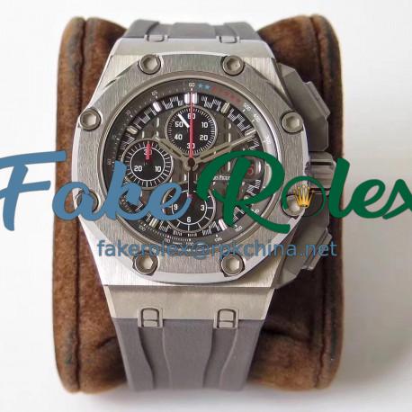 Replica Audemars Piguet Royal Oak Offshore Michael Schumacher 26568IM.OO.A004CA.01 JF V8 Titanium Anthracite Dial Swiss 3126