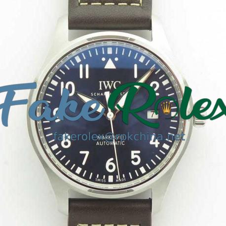 Replica IWC Pilot Mark XVIII Le Petit Prince IW327010 MKS V2 Stainless Steel Blue Dial M9015