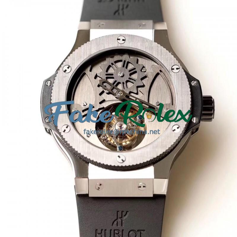 Replica Hublot Big Bang Tourbillon N Stainless Steel Stainless Steel Dial Swiss Tourbillon