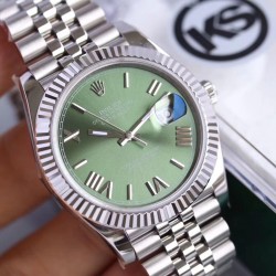 Replica Rolex Datejust II 126334 41MM KS Stainless Steel Green Dial Swiss 2836-2