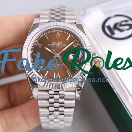 Replica Rolex Datejust II 126334 41MM KS Stainless Steel Chocolate Dial Swiss 2836-2