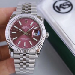 Replica Rolex Datejust II 126334 41MM KS Stainless Steel Purple Dial Swiss 2836-2