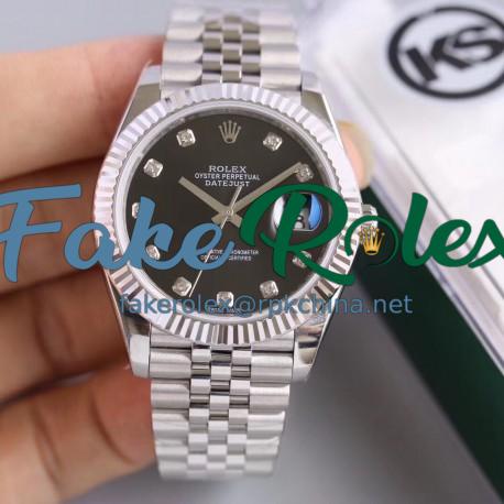 Replica Rolex Datejust II 126334 41MM KS Stainless Steel Black Dial Swiss 2836-2