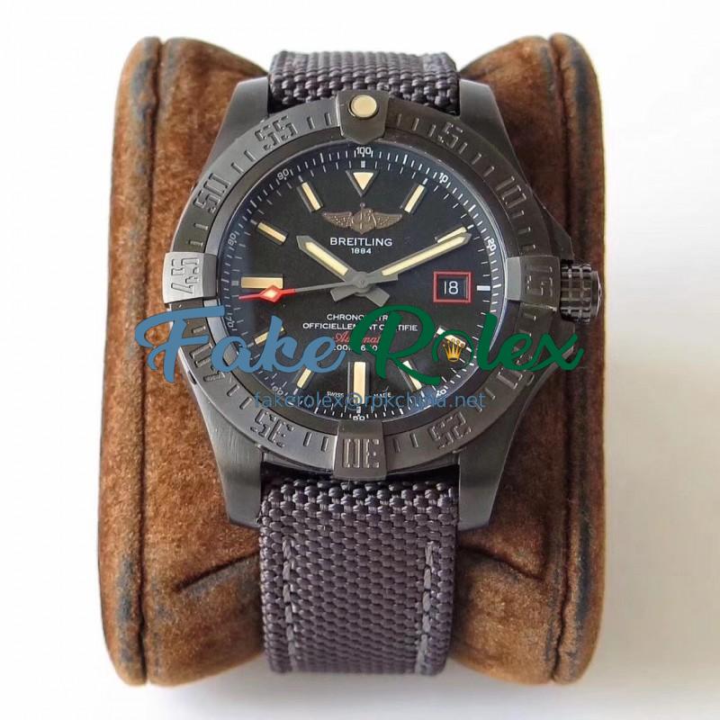 Replica Breitling Avenger Blackbird 44 V1731110/BD74/109W/M20BASA.1 TW Titanium Black Dial Swiss 2824-2