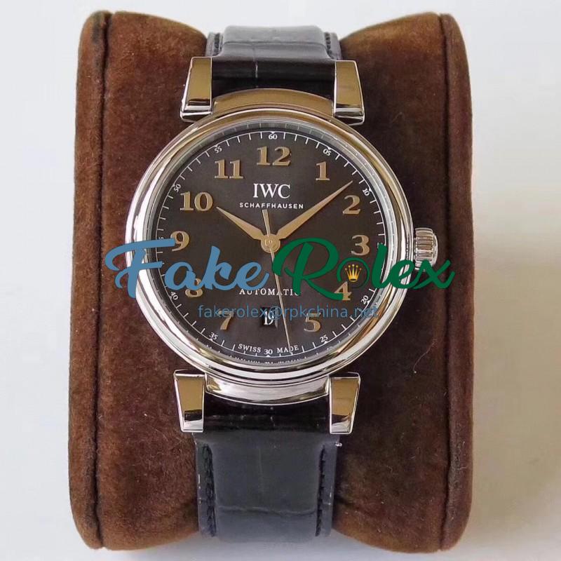 Replica IWC Da Vinci Automatic IW356601 MK Stainless Steel Anthracite Dial Swiss 2892