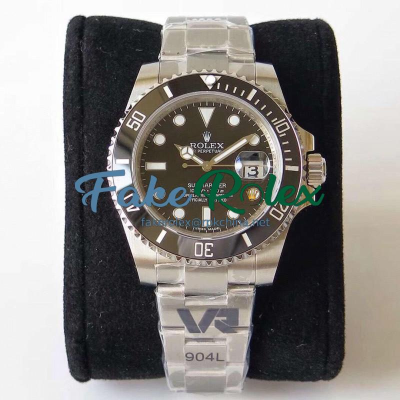 Replica Rolex Submariner Date 116610LN VR Stainless Steel 904L Black Dial Swiss 3135