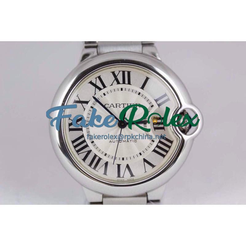 Replica Cartier Ballon Bleu 33MM Stainless Steel Silver Dial Swiss 2688