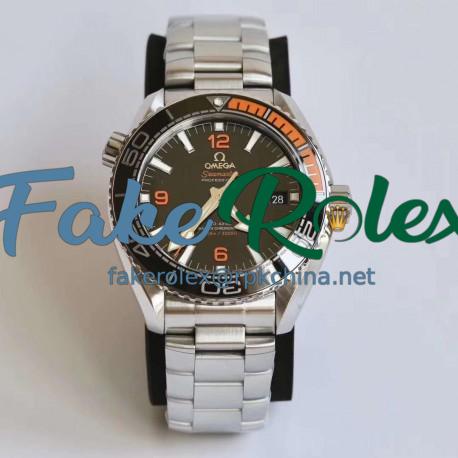 Replica Omega Seamaster Planet Ocean 600M 43.5MM 215.30.44.21.01.002 VS Stainless Steel Black Dial Swiss 8900