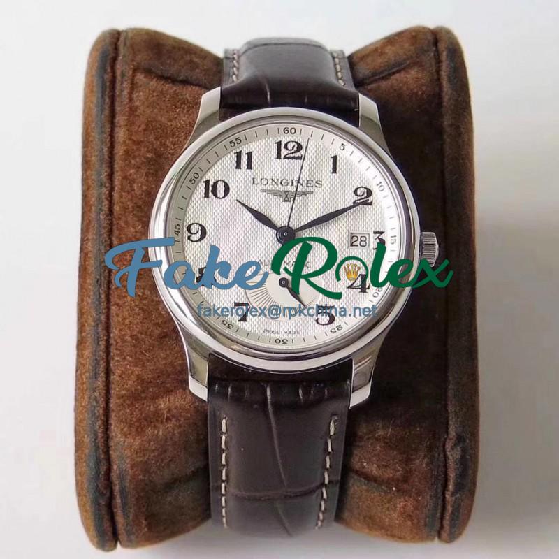 Replica Longines Master Collection Power Reserve L2.708.4.78.3 GS Stainless Steel Silver Dial Swiss L602