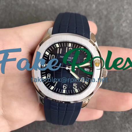 Replica Patek Philippe Aquanaut 5167A KM Stainless Steel Blue Dial Swiss 324SC