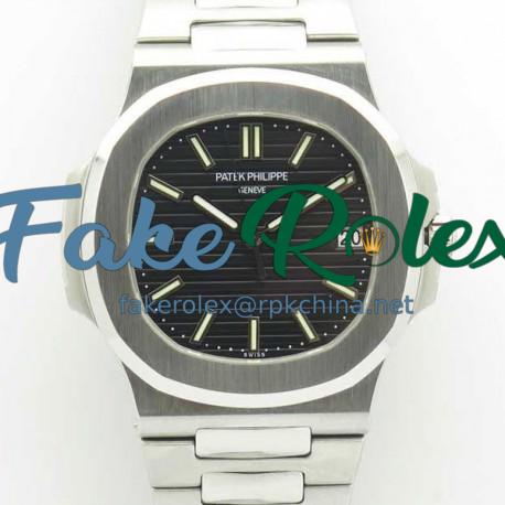 Replica Patek Philippe Nautilus 5711 MK V6 Stainless Steel Black Dial Swiss 324SC