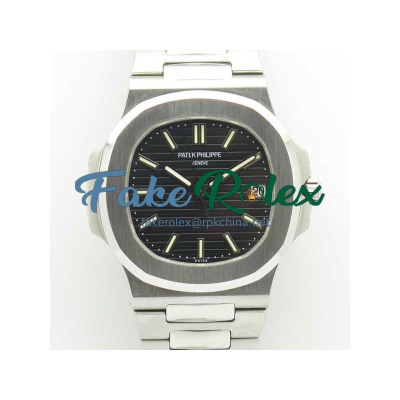 Replica Patek Philippe Nautilus 5711 MK V6 Stainless Steel Black Dial Swiss 324SC