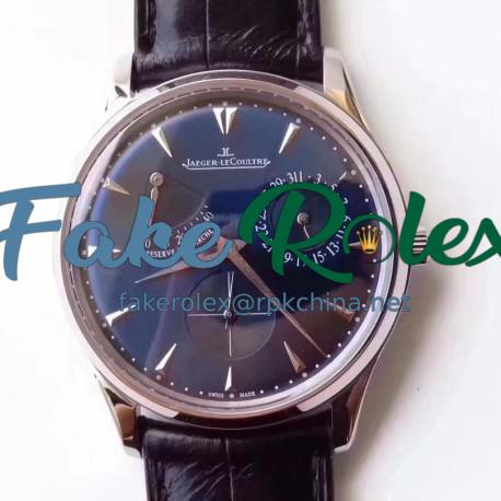 Replica Jaeger-LeCoultre Master Ultra Thin Reserve De Marche 1378480 SW Stainless Steel Blue Dial Swiss Caliber 938A/1