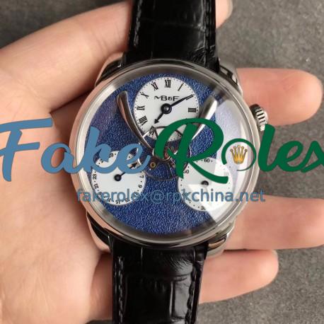 Replica MB&F Legacy Machine Split Escapement Blue 03.WL.FBL CYF Stainless Steel Blue Dial Swiss LM2