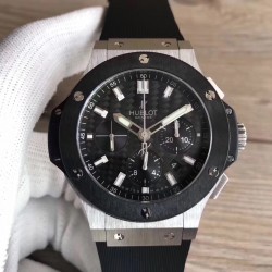 Replica Hublot Big Bang Steel Ceramic 301.SB.131.RX HBB V6 Stainless Steel Carbon Fiber Dial Swiss HUB4100