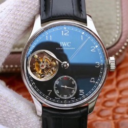 Replica IWC Portugieser Tourbillon IW546301 ZF Stainless Steel Black Dial Swiss Tourbillon