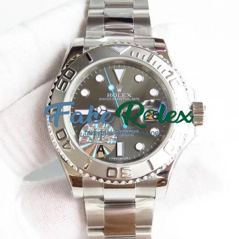 Replica Rolex Yacht-Master 40 Baselworld 116622 JF Stainless Steel Anthracite Dial Swiss 2836-2