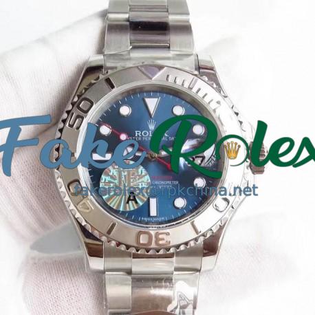 Replica Rolex Yacht-Master 40 116622 JF Stainless Steel Blue Dial Swiss 2836-2