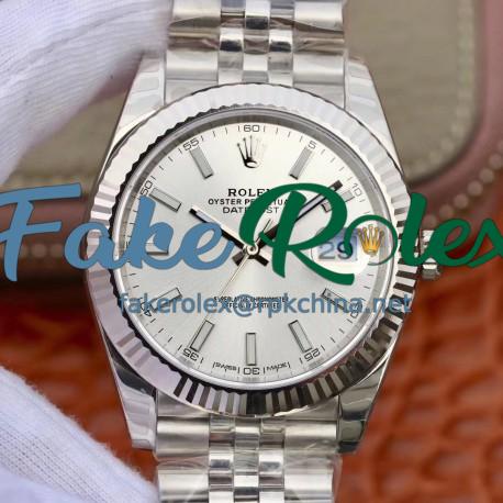 Replica Rolex Datejust II 41MM 126334 DJ Stainless Steel 904L Rhodium Dial Swiss 2824-2